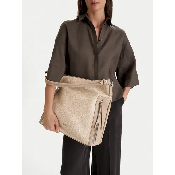 Çante dore per femra Lasocki, Madhësia: No Size, Ngjyra: Bezhë