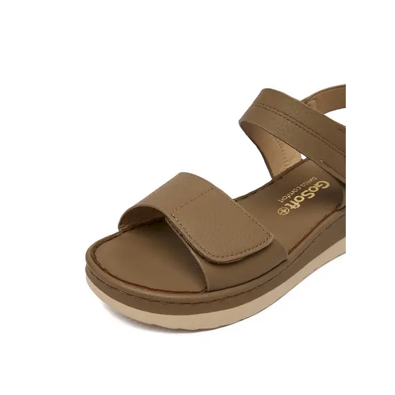 Sandale per femra Go Soft, Madhësia: 39, Ngjyra: Bezhë, 8 image