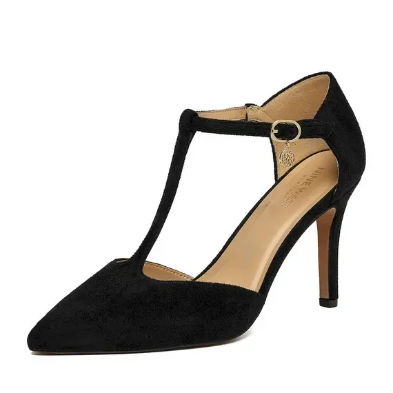 Kepuce per femra Nine West, Madhësia: 38, Ngjyra: Zezë, 3 image