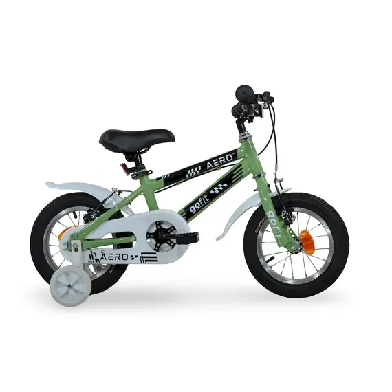 Biçiklete per femije 12" Kids Bike Aero, Gjelbert