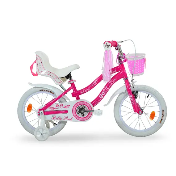 Biçiklete per femije 16" Kids Bike Bella, Roze