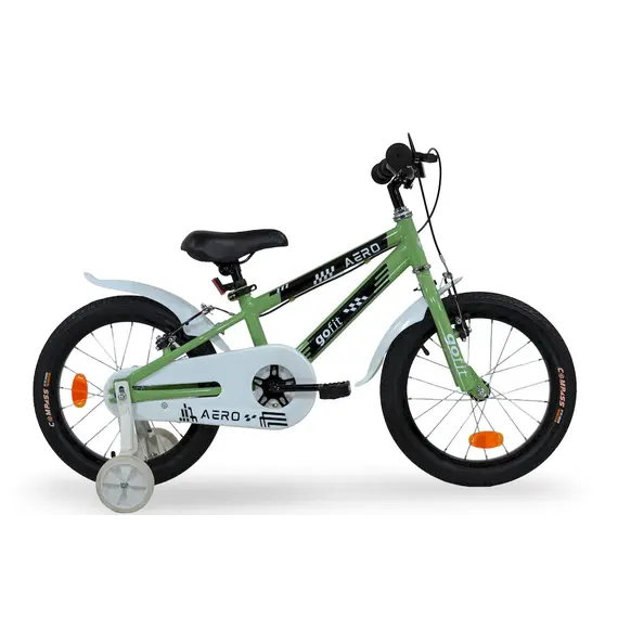 Biçiklete per femije 16" Kids Bike Aero, Gjelbert