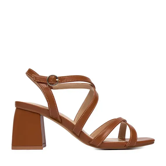 Sandale per femra Jenny, Madhësia: 36, Ngjyra: Kafe
