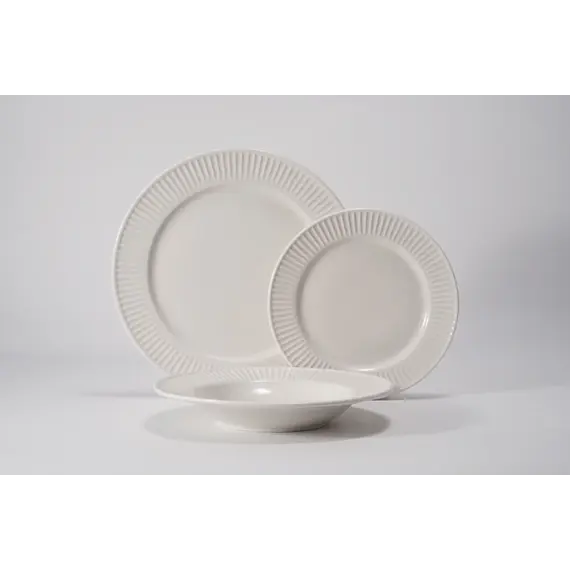 Pjata set 18c, "E" Linen, Ngjyra: Bezhë
