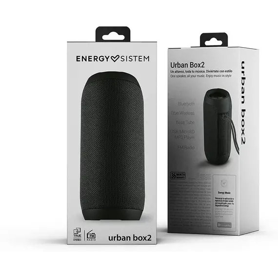 Altoparlant ENERGY Urban Box 2 Onyx portable speaker,Zeze, 10 image