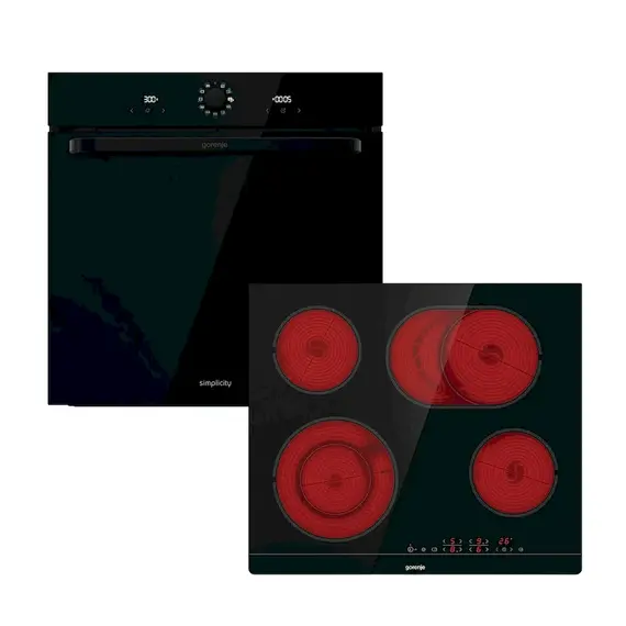 Furre montuese Gorenje BOS6737SYB + Pllake montuese Gorenje ECT643SYB