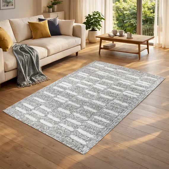Tepih 80x150 Krem Vizon2 Pure Line GO-C6941A JNR 24, Madhësia: 80*150, Ngjyra: E përzier