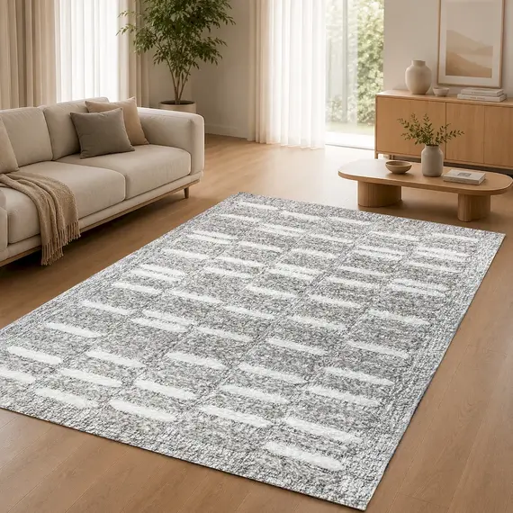 Tepih 80x150 Krem Vizon2 Pure Line GO-C6941A JNR 24, Madhësia: 120*180, Ngjyra: E përzier