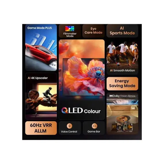 Televizor Hisense 85" 85E7Q QLED 4K 5