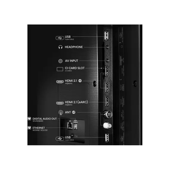 Televizor Hisense 85" 85E7Q QLED 4K 7
