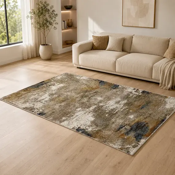 Tepih 160x230 Krem, Kafe, Bezhe Monte Carlo GO-A790A FRS 12, Madhësia: 160*230, Ngjyra: E përzier