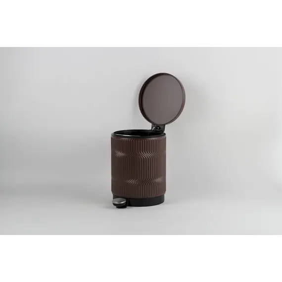 Shportë për mbeturina, 5l, Ngjyra: Kafe, 6 image