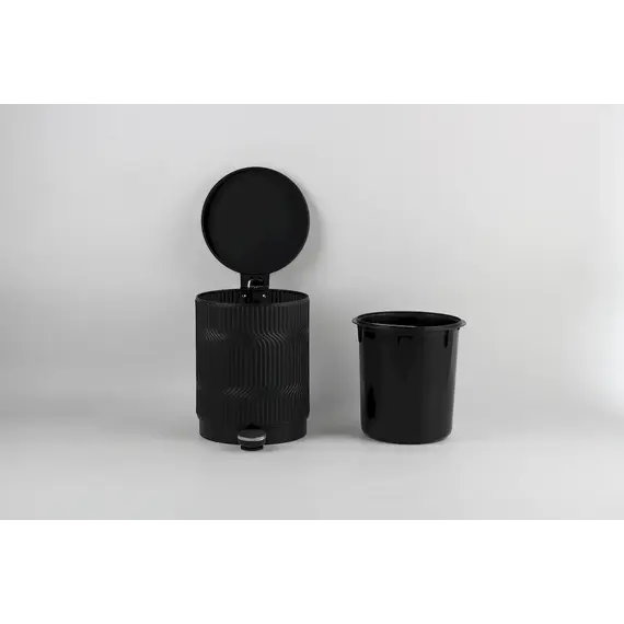 Shportë për mbeturina, 5l, Ngjyra: Zezë, 6 image