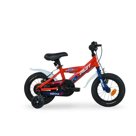 Biçiklete per femije 12" Kids Bike Lazoni, Kuqe, 2 image
