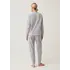 Pizhama per femra, set, Madhësia: XL, Ngjyra: Hiri hapur, 3 image