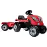 Traktor me rimorkio, kuqe Smoby, Ngjyra: Kuqe, 5 image