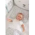 Thes për bebe 6-24m, Happy Animals, kaltërt, Ngjyra: Hiri