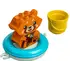 Lodër lego® Duplo Bath Time Fun: Floating Red Panda 10964
