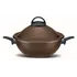 PENSOFAL Tenxhere VapSì wok 2 doreza +mbulese me vrima+pirun+kapak (24cm)