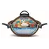 PENSOFAL Tenxhere VapSì wok 2 doreza +mbulese me vrima+pirun+kapak (24cm), 2 image