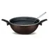 PENSOFAL Tenxhere VapSì wok 2 doreza +mbulese me vrima+pirun+kapak (24cm), 3 image