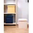 Tabure katrore magazinimi Suede  33cm(Yellow), Ngjyra: Verdhë, 3 image