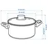 IKEA ANNONS Tenxhere me kapak 2.8L, 5 image