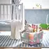 IKEA VESSLA Kuti ruajtëse me rrota  39x39 cm, 2 image