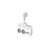 Kabell vazhdues per 3 priza SERIOUX QC 3.0m, 2 image