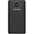 PowerBank Adata Portabila battery AP10000,10000mAh, 2x USB, 1x USB-C, Power Delivery, Quick Charge / Black 