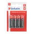 Bateri Verbatim Premium Alkaline Lr6,  1.5V, Aa  49921