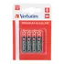 Bateri Verbatim Premium Alkaline Lr03,  1.5V, Aaa  49920