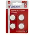 Bateri Verbatim Premium Alkaline  Cr2032 3V 4, 1, 49533