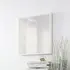IKEA NISSEDAL Pasqyrë 65x65cm / bardhë, Ngjyra: Bardhë