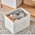 IKEA DRONA Kuti organizuese, 25x35x25cm, Ngjyra: Bardhë, 3 image