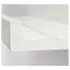 IKEA MOSSLANDA Raft muri 55cm / bardhë, Ngjyra: Bardhë, 6 image