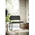 IKEA LINNEBACK Karrige / hiri, Ngjyra: Hiri, 2 image