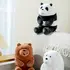 Lodër pelushi We Bare Bears Panda, Ngjyra: E përzier, 3 image