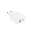 Mbushës Telefoni Intertech Usb 20W 2Port Usba; Usb C Pd3.0,  Bardhë 