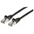 Kabëll Patchkabel CAT6a RJ45  SFTP PIMF  10m / Black 