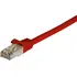 Kabell Patchkabel Cat6A Rj45  Sftp Pimf  0, 25M ,  Kuqe, 2 image
