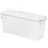 IKEA KLIPPKAKTUS Kuti ruajtjeje transparente për frigorifer 32x10x15