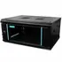 Kabinet (Rack mount)SPACER 19" 4U SPCW-4U-450-BK-03 / Black 