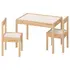 IKEA LATT Tavolinë + 2 karrige për fëmijë, 5 image