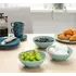 IKEA FARGKLAR Pjata set 4c 16cm / turkez, 3 image