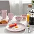 IKEA FARGKLAR Pjata set 4c 26cm / rozë, Ngjyra: Rozë, 4 image