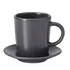 IKEA DINERA Filxhan dhe tabell espresso 9cl / hiri