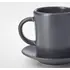 IKEA DINERA Filxhan dhe tabell espresso 9cl / hiri, 2 image