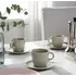 IKEA FARGKLAR Filxhan set 4 cope 25cl / gjelbërt, 4 image