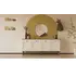 Komode+Pasqyre 4D Bohem, taupe, kafe